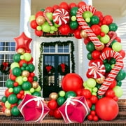 144pcs Sizes 5 10 12 18 Inch Latex Balloons Balloon Garland Kit for Christmas Party Decorations